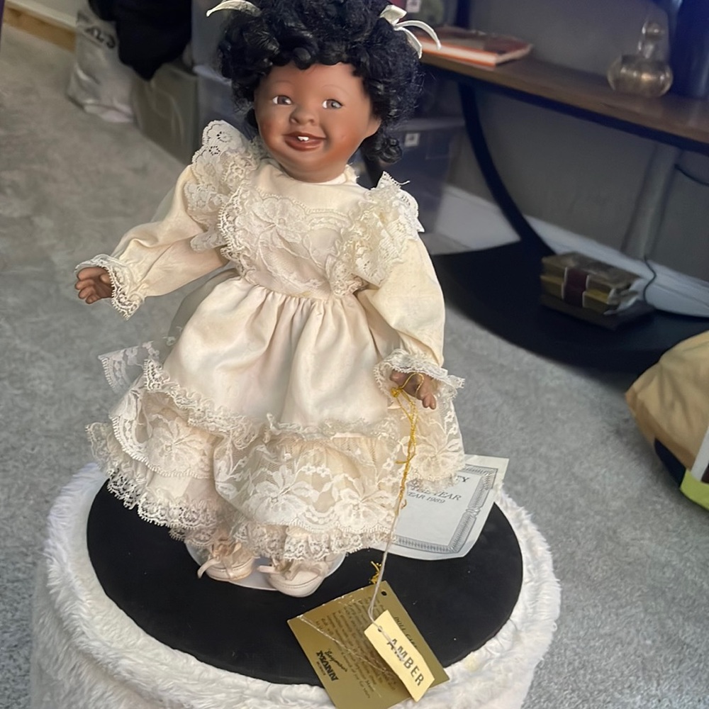 Dynasty black doll collectible